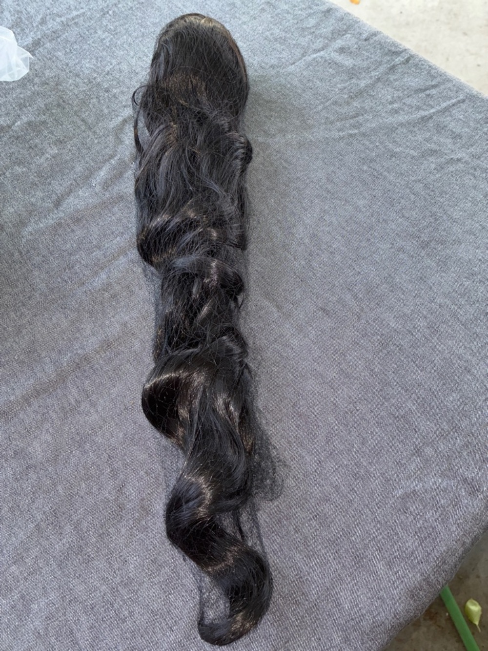Black Wavy Hair Extension Piece - Unbranded - Picture 3 of 3